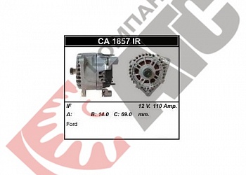 Генератор CA1857IR для Ford